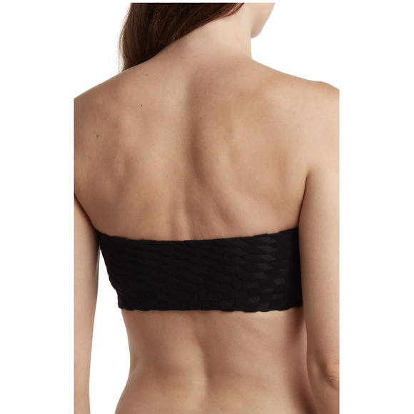 GOOD AMERICAN Jacquard Better Band Bikini Top - Picture 2 of 13